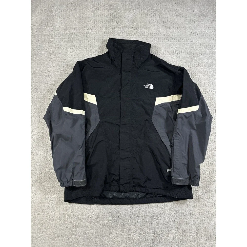 The North Face Hyvent Black And White Jacket Size large Men’s